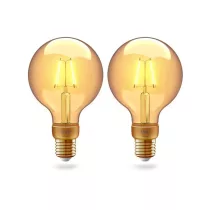 Innr BULB - E27 filament G95 Globe E27 Vintage, 2-pack