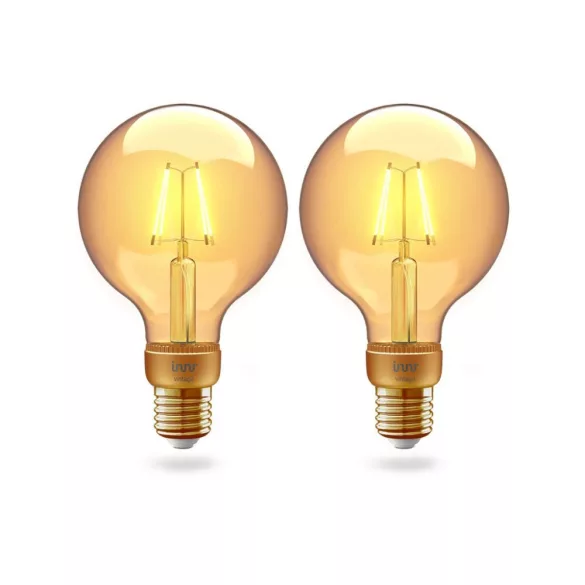 Innr BULB - E27 filament G95 Globe E27 Vintage, 2-pack