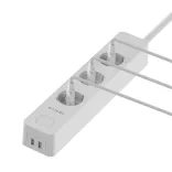 BlitzWolf BW-SHP9 intelligens elosztó 3 aljzat + 2x USB, 15A, 3300 W