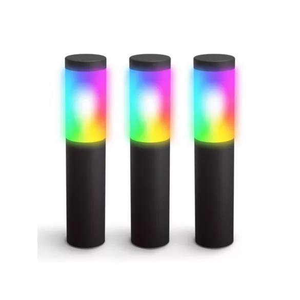 Innr Smart Outdoor Pedestal Light, 215lm (ZLL), 3 pedestals, 3-pack
