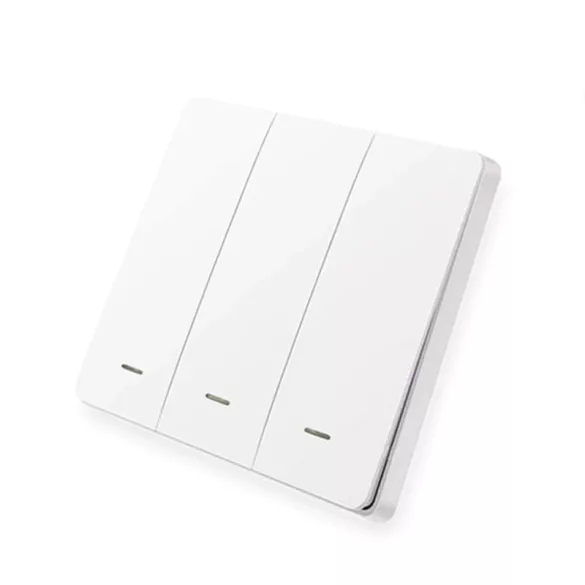 Smart Switch Wi-Fi + RF, L + N (Relay Type), 2 Gang