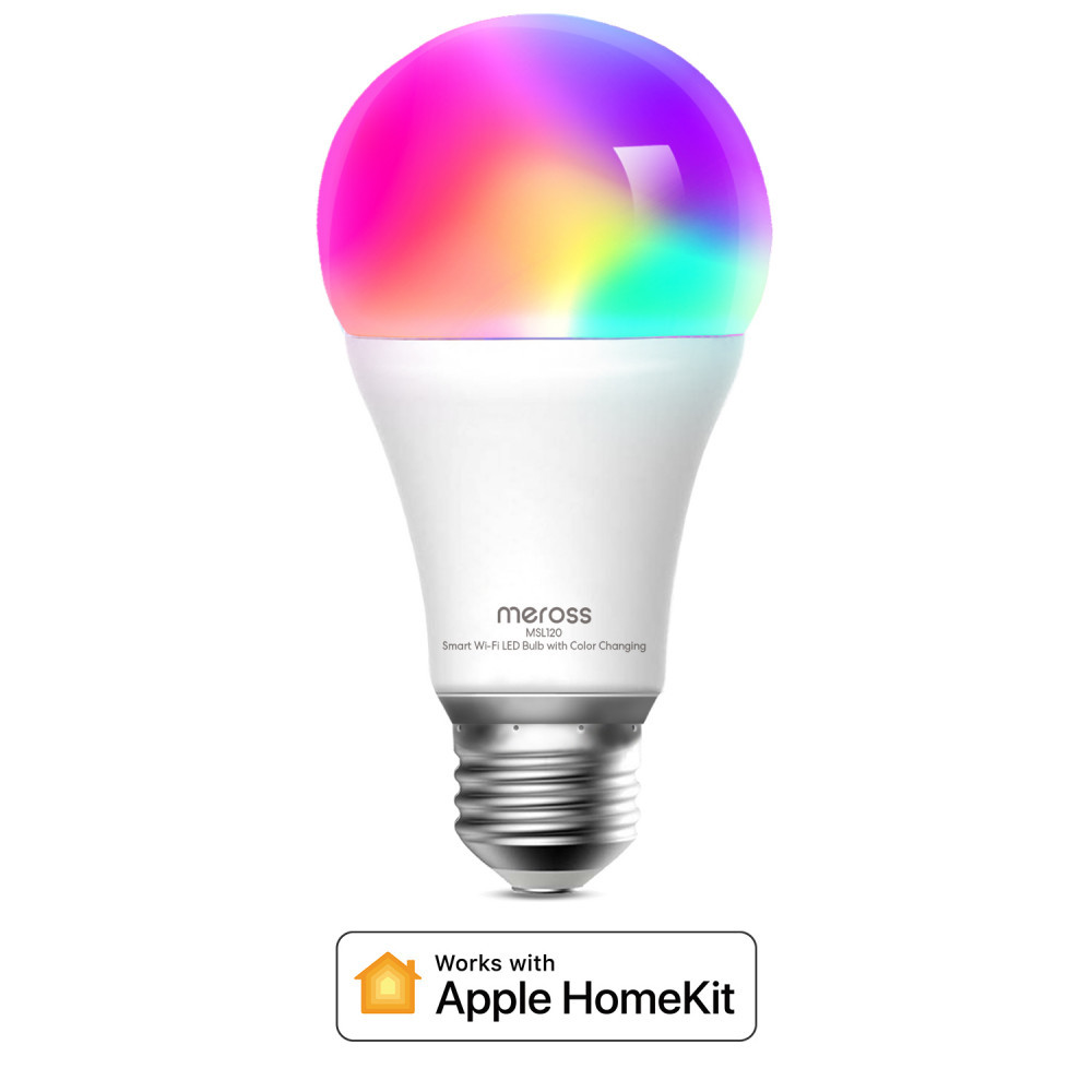 Meross Smart WiFi RGB LED Bulb HomeKit Okos Izzó 6 690 Ft