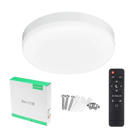 BlitzWolf BW-LT38 LED mennyezeti lámpa, 24W