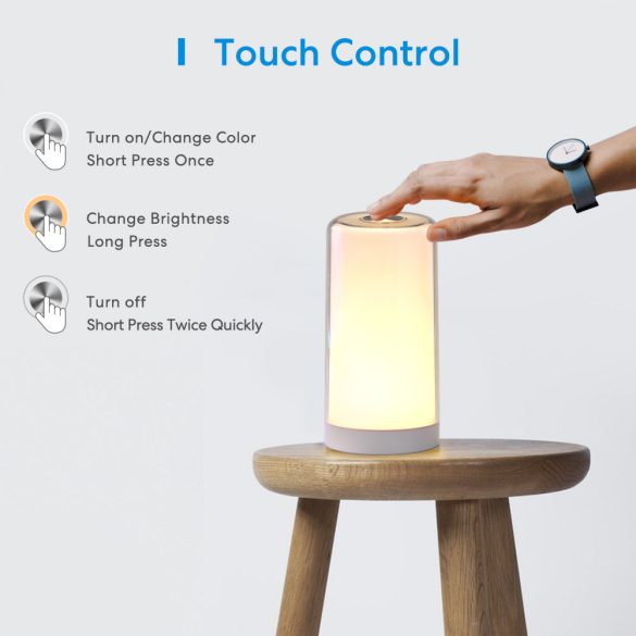 Meross Smart Wi-Fi Ambient Light HomeKit Okos Lámpa