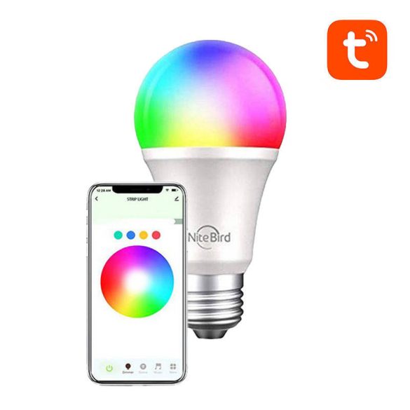 Gosund NiteBird WB4 Intelligens LED izzó RGB) E27 (Tuya)