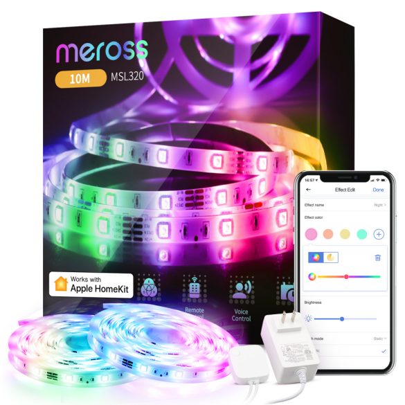 Meross Smart Wi-Fi Light Strip Pro HomeKit RGBW LED Szalag