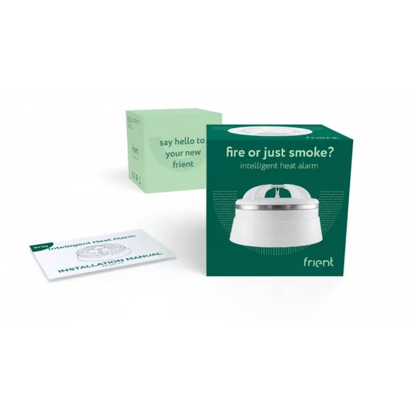 Frient Intelligent Heat Alarm Okos Tűzérzékelő és Sziréna