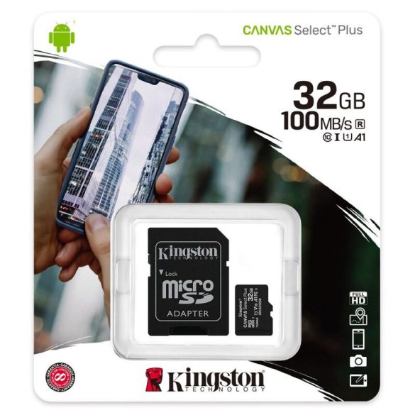 Kingston Micro SD Kártya 32 GB