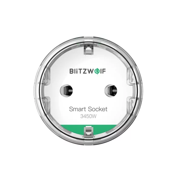 BlitzWolf BW-SHP6 Pro Intelligens aljzat, WiFi, 15A, 3450W