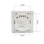 Zigbee Smart Switch EU Push Button Light Switch 1 Gang L+N