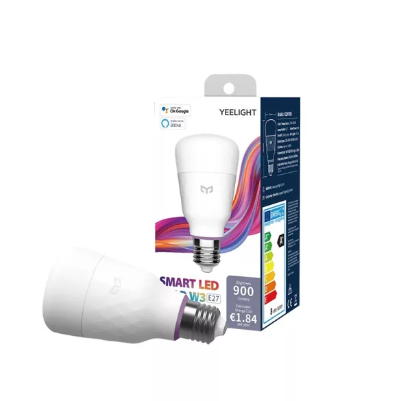 Yeelight W3 E27 izzó (színes)
