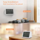 Zigbee Temperature Humidity Sensor Luminous Brightness Detector 3 in 1