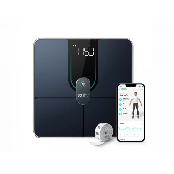 Anker eufy Smart Scale P2 Pro Wifi&Bluetooth Heart Rate UN Black Iteration 1