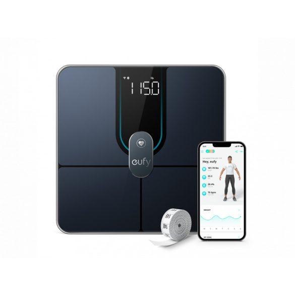 Anker eufy Smart Scale P2 Pro Wifi&Bluetooth Heart Rate UN Black Iteration 1