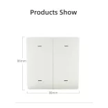 Zigbee Smart Switch EU Push Button Light Switch 1 Gang L