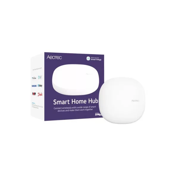 Aeotec SmartThings Hub – központi egység, Wi-Fi, Zigbee, Thread, Z-Wave, Matter (GP-AOEHUBV3EU)