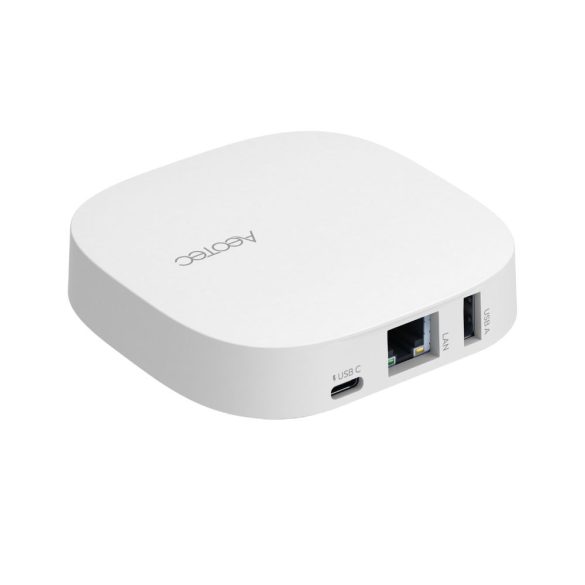 Aeotec SmartThings Hub 2 – központi egység, Wi-Fi, Zigbee, Thread, Matter (GP-AOEHUBV4EU)