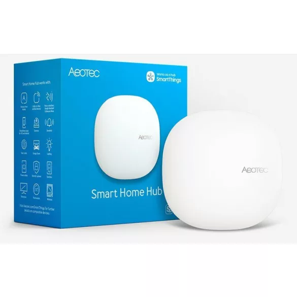 Aeotec SmartThings Hub – központi egység, Wi-Fi, Zigbee, Thread, Z-Wave, Matter (GP-AOEHUBV3EU)