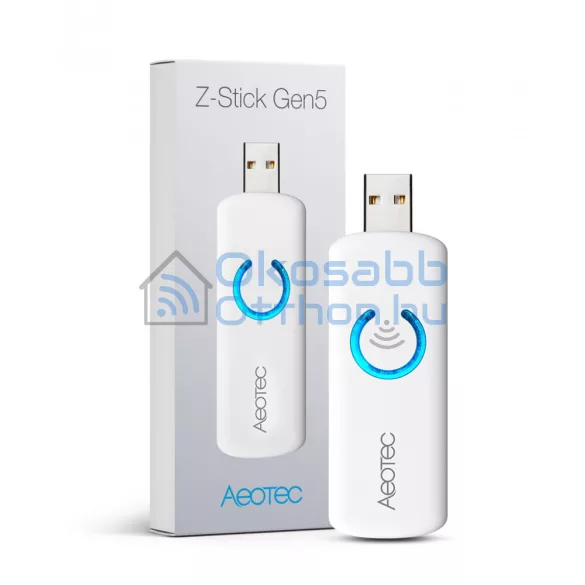 Aeotec Z-Stick Gen5+ – Z-Wave USB vezérlő akkumulátorral (ZW090)