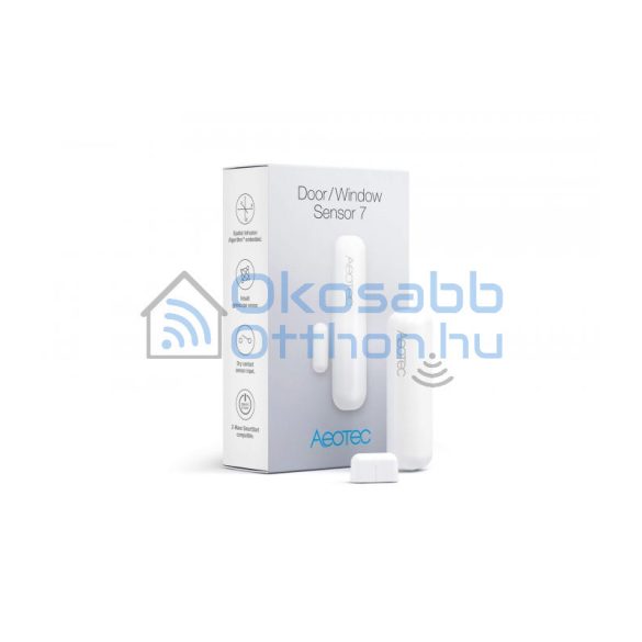 Aeotec Door/Window Sensor 7 – ajtó/ablak nyitásérzékelő – Z-Wave (ZWA011)