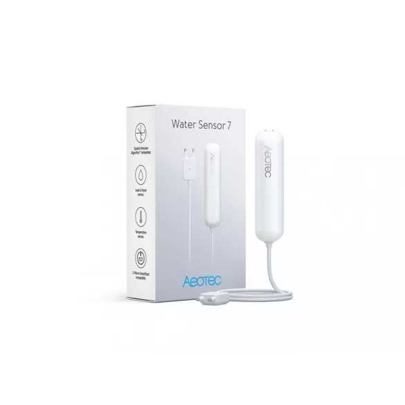 Aeotec Water Sensor 7 – vízszivárgás-érzékelő, Z-Wave (ZWA018)