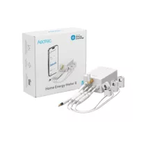   Aeotec Home Energy Meter 8 – fogyasztásmérő, három fázisú, 3 x 60A áramváltóval, Z-Wave 800 (ZWA046C3A60)