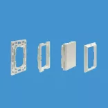 Shelly BLU Wall Switch 4 vezeték nélküli kapcsoló + Gira / Merten keret adapter