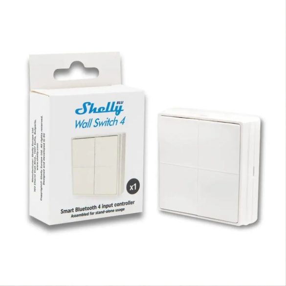 Shelly BLU Wall Switch 4 - Stand-Alone