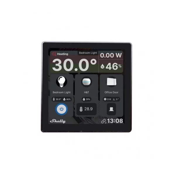 Shelly Wall Display Fekete