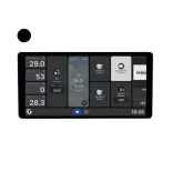 Shelly Wall Display X2i – fali vezérlőpanel és villanykapcsoló, Wi-Fi, Bluetooth, fekete