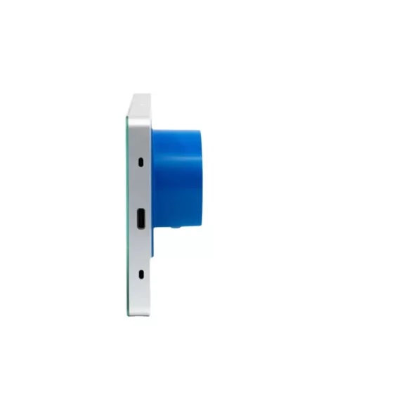 Shelly Wall Display X2i – fali vezérlőpanel és villanykapcsoló, Wi-Fi, Bluetooth, ezüst