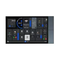   Shelly Wall Display XL Silver — 10,1″-es fali vezérlőpanel és villanykapcsoló, Wi-Fi, Bluetooth, szürke