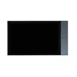 Shelly Wall Display XL Silver — 10,1″-es fali vezérlőpanel és villanykapcsoló, Wi-Fi, Bluetooth, szürke