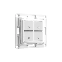   Shelly Wall Switch 4 – fali villanykapcsoló, 4 gombos, fehér