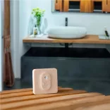 Shelly BLU H&T ZB – kültéri pára és hőmérséklet szenzor, Bluetooth, Zigbee, mokka