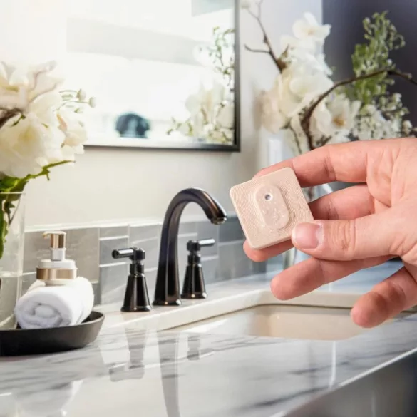 Shelly BLU H&T ZB – kültéri pára és hőmérséklet szenzor, Bluetooth, Zigbee, mokka