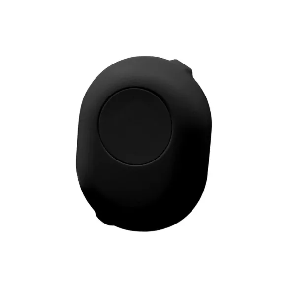 Shelly Button Add-on – nyomógomb kiegészítő relémodul foglalattal Plus (Gen2), Gen3 és Gen4 Shelly modulokhoz, fekete