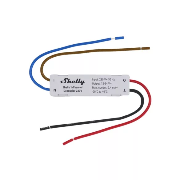 Shelly 1-Channel Decoupler 230V – 