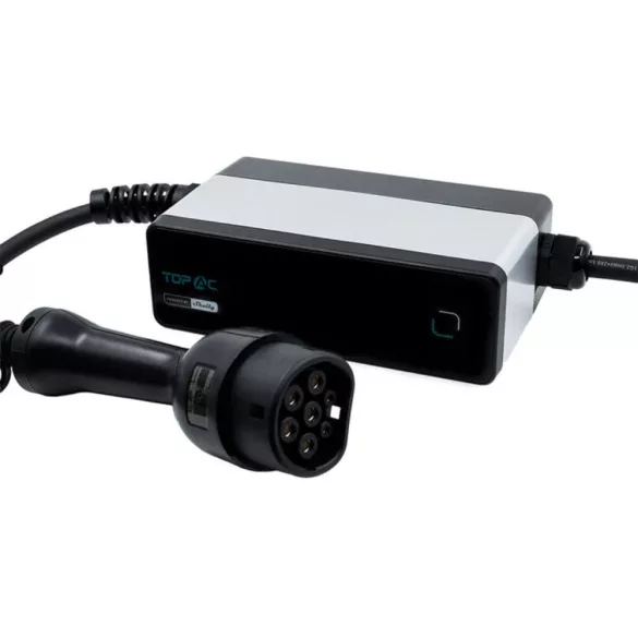 Shelly TopAC Portable EV charger 11kW EVE01-11R  – hordozható elektromos autó töltő, Wi-Fi, Bluetooth