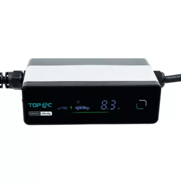Shelly TopAC Portable EV charger 11kW EVE01-11R  – hordozható elektromos autó töltő, Wi-Fi, Bluetooth