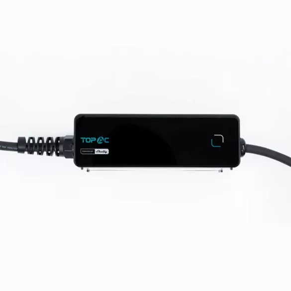 Shelly TopAC Portable EV charger 11kW EVE01-11R  – hordozható elektromos autó töltő, Wi-Fi, Bluetooth
