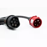 Shelly TopAC Portable EV charger 11kW EVE01-11R  – hordozható elektromos autó töltő, Wi-Fi, Bluetooth
