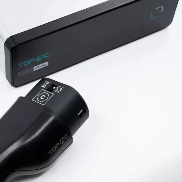 Shelly TopAC Portable EV charger 11kW EVE01-11R  – hordozható elektromos autó töltő, Wi-Fi, Bluetooth