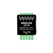   Shelly Analog 0-30 V Add-on  – Kiegészítő csatlakozó a The Pill by Shelly többcélú bemeneti modulhoz