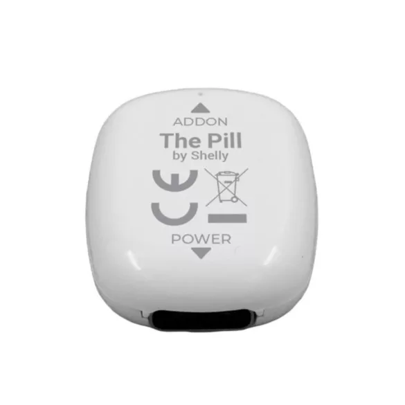 The Pill by Shelly – többcélú bemeneti modul, Wi-Fi, Bluetooth, fehér (S3SN-0U53X)