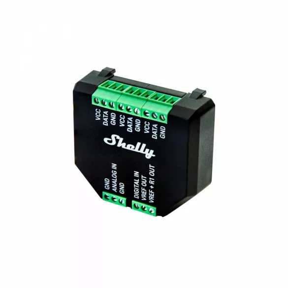 Shelly Plus Add-on – szenzor adapter Shelly retrofit relékhez