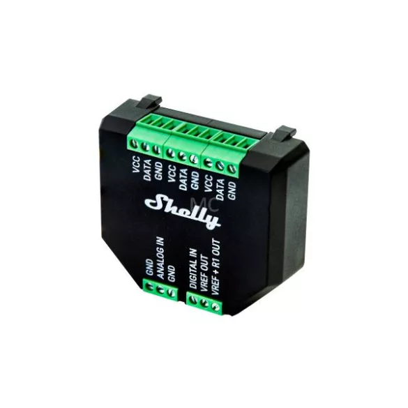 Shelly Plus Add-on – szenzor adapter Shelly retrofit relékhez