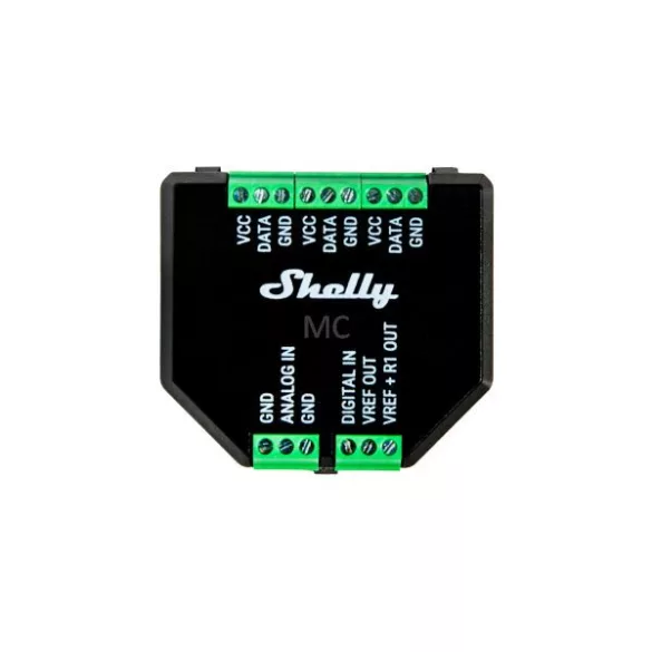 Shelly Plus Add-on – szenzor adapter Shelly retrofit relékhez