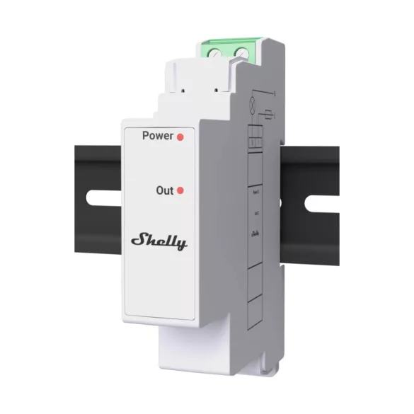Shelly PRO 3EM Switch Add-on, kontaktor kimenet, kiegészítő Shelly Pro 3EM-120A és 400A fogyasztásmérőkhöz