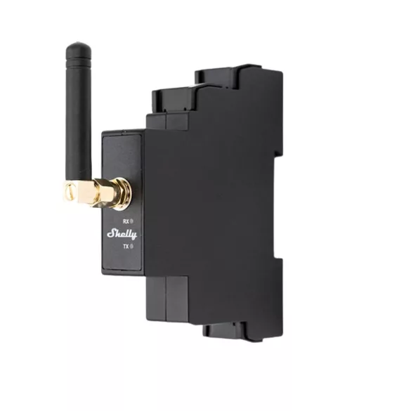 Shelly Pro LoRa Add-on – nagy hatótávolságú kommunikációs bővítő modul, Shelly PRO moddulokhoz
